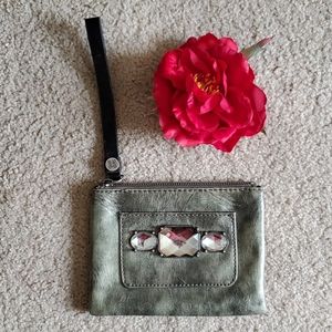 Simply Vera Wang Rhinestone Detail Wristlet